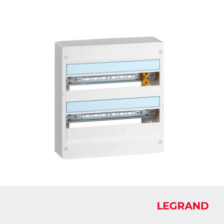 Coffret électrique DRIVIA 18 modules 2 rangées Legrand Réf 401222