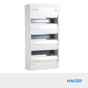 Coffret électrique Hager GAMMA 13 modules 3 rangées Réf GD313A