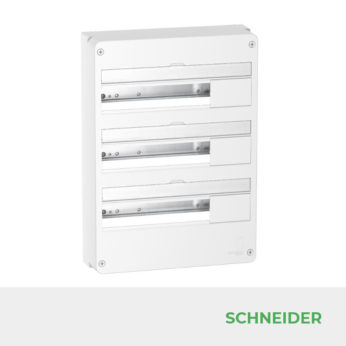 Coffret électrique Schneider RESI9 18 modules 3 rangées Réf R9H18403