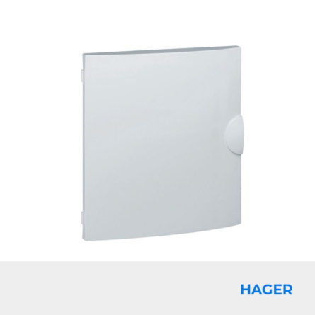 Porte opaque pour coffret électrique Hager GAMMA GD118A Réf. GP118P