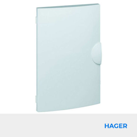 Porte opaque pour coffret électrique Hager GAMMA GD313A Réf. GP313P