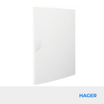 Porte opaque pour coffret électrique Hager GAMMA GD318A Réf. GP318P