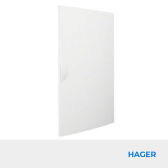 Porte opaque pour coffret électrique Hager GAMMA GD418A Réf. GP418P