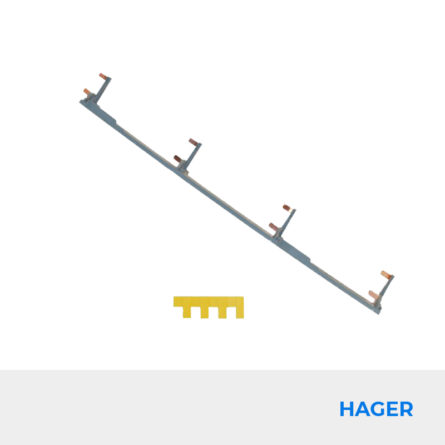 Peigne vertical d’alimentation 4 rangées entraxe 125mm HAGER Réf. KCN425