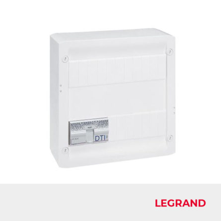 LEGRAND - Coffret VDI précâblé 8 prises RJ45 Réf : 413219